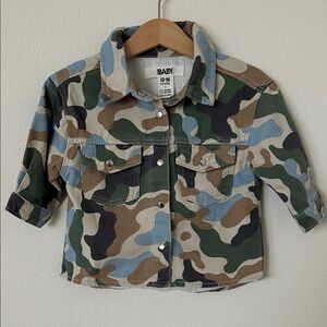 Cotton On Kids / Baby Camouflage Baby Jean Jacket